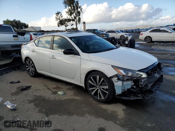 2022 Nissan Altima 2.0 SR with VIN 1N4AL4CV8NN323903, listed as a Copart auction lot 87129984 with 43,144 mi miles and Salvage Title. Bid and sale history available at carsss.com. Image 4.