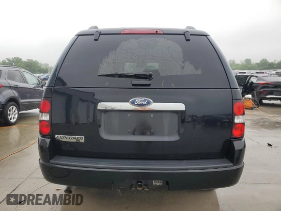 2010 Ford Explorer XLT with VIN 1FMEU6DE7AUA93446, listed as a Copart auction lot 59523195 with 198,459 mi miles and Salvage title. Bid and sale history available at DreamBid. Image 6.