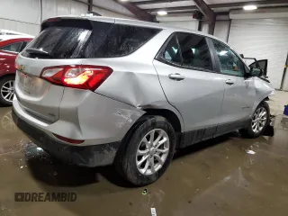 2020 Chevrolet Equinox LS z VIN 3GNAXSEV3LS548773, wystawiony jako Copart lot #87158264 z przebiegiem 41 708 mil mil oraz Szkoda całkowita • Salvage title. Historia ofert i sprzedaży dostępna na DreamBid. Obrazek 3.