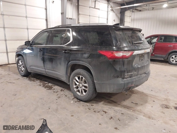 2018 Chevrolet Traverse LT Cloth with VIN 1GNEVGKW6JJ175843, listed as a IAAI auction lot 41546421 with 173,000 mi miles. Bid and sale history available at carsss.com. Image 3.