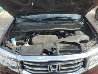 2013 Honda Pilot EX-L with VIN 5FNYF4H56DB059425, listed as a Copart auction lot 52390185 with 130,065 mi miles and Non Repairable. Bid and sale history available at carsss.com. Image 12.
