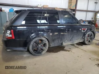2013 Land Rover Range Rover Sport SC with VIN SALSH2E46DA775369, listed as a Copart auction lot 48783555 with 117,915 mi miles and Salvage Title. Bid and sale history available at carsss.com. Image 3.