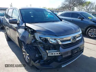 2022 Honda Pilot EX-L z VIN 5FNYF5H54NB036328, wystawiony jako IAAI lot #41647664 z przebiegiem 52 909 mil mil oraz . Historia ofert i sprzedaży dostępna na DreamBid. Obrazek 1.