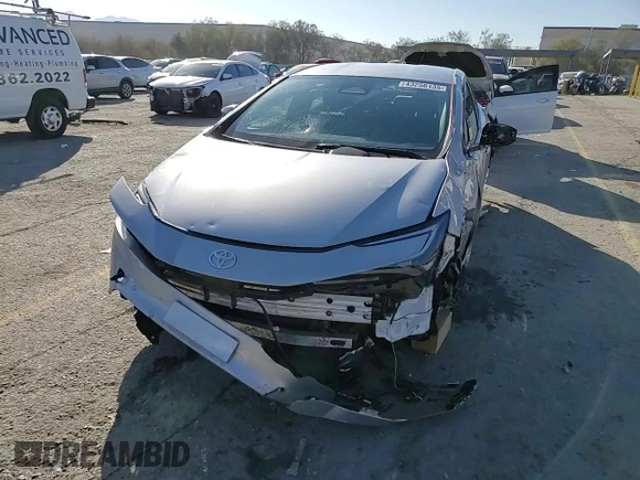 2024 Toyota Prius LE with VIN JTDADABU9R3015428, listed as a Copart auction lot 43256135 with 24,202 mi miles and Salvage title. Bid and sale history available at DreamBid. Image 13.