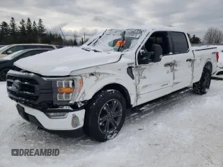 2023 Ford F-150 XL with VIN 1FTFW1E5XPFB91159, listed as a Copart auction lot 44505815 with 0 mi miles and Salvage Title. Bid and sale history available at carsss.com. Image 1.