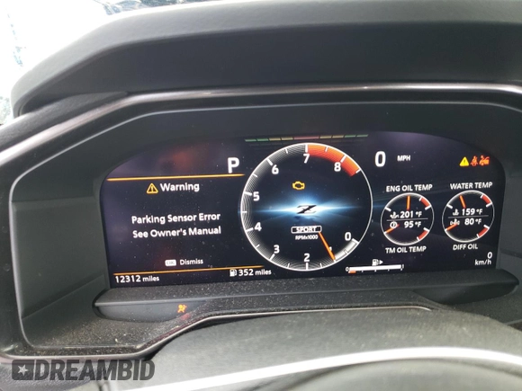 2023 Nissan Z Performance с VIN JN1BZ4BH4PM311459, выставлен на аукционе Copart как лот 52156984 с пробегом 12 312 миль миль и Списание • Salvage title. История ставок и продаж доступна на DreamBid. Изображение 9.