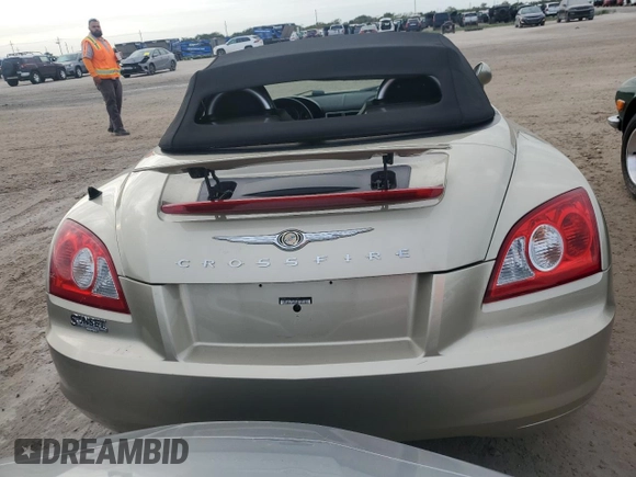 2007 Chrysler Crossfire Limited z VIN 1C3LN65L57X072807, wystawiony jako Copart lot #76414714 z przebiegiem Nie podano mil oraz Szkoda całkowita • Salvage title. Historia ofert i sprzedaży dostępna na DreamBid. Obrazek 6.