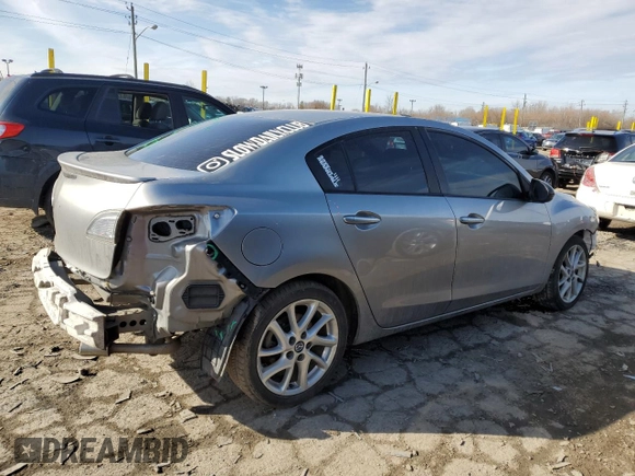 2012 Mazda 3 s Touring with VIN JM1BL1V59C1500442, listed as a Copart auction lot 43972585 with 68,326 mi miles and Salvage Title. Bid and sale history available at carsss.com. Image 3.