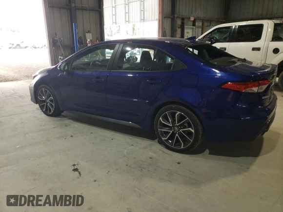 2022 Toyota Corolla SE with VIN 5YFS4MCE2NP116065, listed as a Copart auction lot 51207445 with 26,235 mi miles and Salvage Title. Bid and sale history available at DreamBid. Image 2.