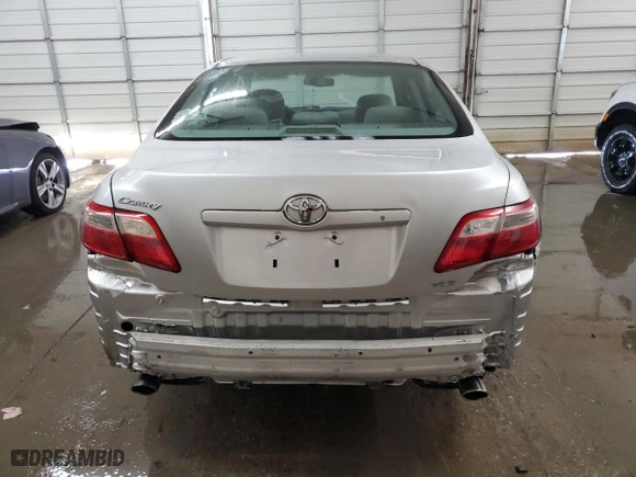 2008 Toyota Camry LE with VIN 4T1BK46K08U564752, listed as a Copart auction lot 52049425 with 180,068 mi miles and Salvage Title. Bid and sale history available at carsss.com. Image 6.