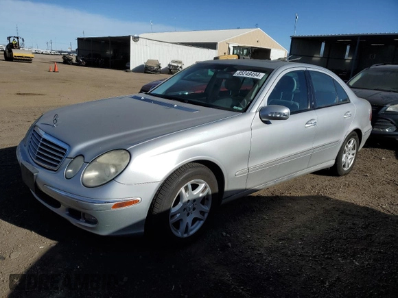 2005 Mercedes-Benz E-Class 3.2L CDI with VIN WDBUF26J15A746453, listed as a Copart auction lot 85249494 with 244,841 mi miles and Clean Title. Bid and sale history available at carsss.com. Image 1.
