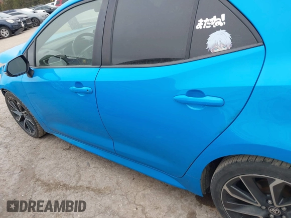 2019 Toyota Corolla Hatchback SE with VIN JTNK4RBEXK3033062, listed as a IAAI auction lot 41471618 with 195,001 mi miles. Bid and sale history available at carsss.com. Image 15.