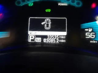2015 Nissan LEAF SV with VIN 1N4AZ0CP4FC312192, listed as a IAAI auction lot 41557883 with 33,535 mi miles. Bid and sale history available at carsss.com. Image 7.