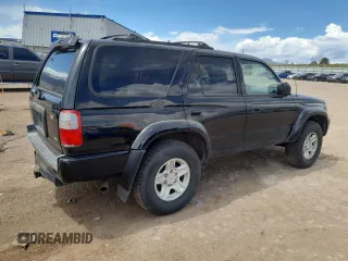 2000 Toyota 4Runner SR5 with VIN JT3GN86R3Y0165819, listed as a Copart auction lot 55348895 with 215,740 mi miles and Clean Title. Bid and sale history available at DreamBid. Image 3.