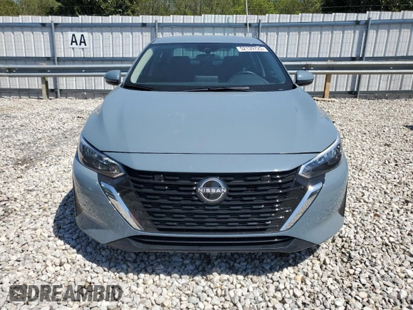 2024 Nissan Sentra SV with VIN 3N1AB8CV2RY275525, listed as a Copart auction lot 52139725 with 26,353 mi miles and Salvage Title. Bid and sale history available at DreamBid. Image 5.