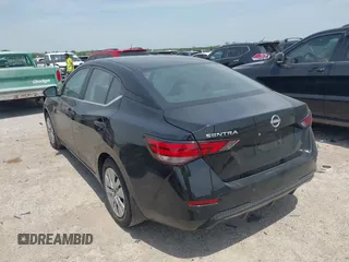 2024 Nissan Sentra S with VIN 3N1AB8BV7RY201065, listed as a IAAI auction lot 42049603 with 25,339 mi miles and . Bid and sale history available at DreamBid. Image 3.