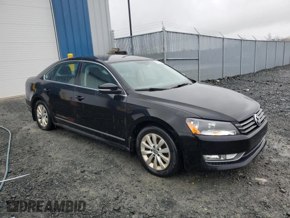 2014 Volkswagen Passat with VIN 1VWAN7A37EC086546, listed as a Copart auction lot 57513595 with 201,309 mi miles and Clean title. Bid and sale history available at DreamBid. Image 4.