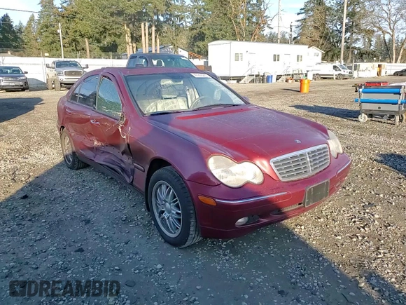 2002 Mercedes-Benz C 230/260/280/320 with VIN WDBRF61J32E003687, listed as a Copart auction lot 47209285 with 156,561 mi miles and Salvage Title. Bid and sale history available at DreamBid. Image 11.