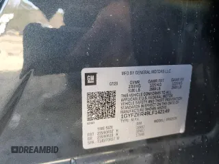2020 Cadillac XT4 FWD Sport with VIN 1GYFZER49LF142149, listed as a Copart auction lot 47091745 with 41,672 mi miles and Salvage title. Bid and sale history available at DreamBid. Image 13.