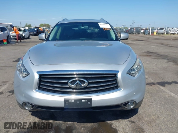2013 Infiniti FX with VIN JN8CS1MU9DM142005, listed as a IAAI auction lot 42418388 with 81,715 mi miles and . Bid and sale history available at DreamBid. Image 6.