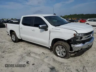 2022 Chevrolet Silverado 1500 LT with VIN 1GCPWCEK3NZ146193, listed as a Copart auction lot 68554204 with 53,321 mi miles and Salvage Title. Bid and sale history available at DreamBid. Image 4.