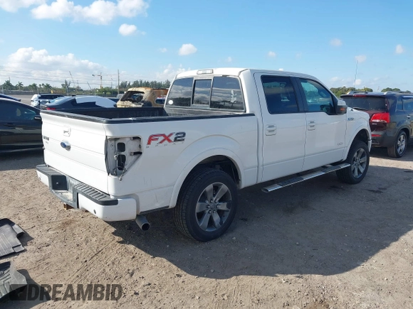2012 Ford F-150 XL with VIN 1FTFW1CT6CFC89889, listed as a IAAI auction lot 41524066 with 181,797 mi miles. Bid and sale history available at carsss.com. Image 4.