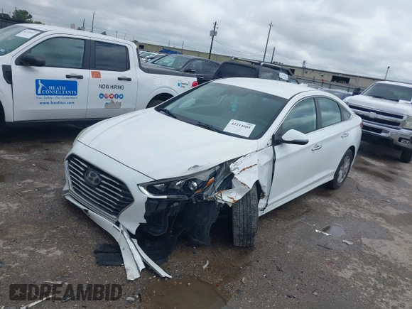 2018 Hyundai Sonata SEL with VIN 5NPE34AF8JH598317, listed as a IAAI auction lot 42214605 with 106,939 mi miles and . Bid and sale history available at carsss.com. Image 17.