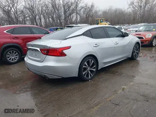 2018 Nissan Maxima SL with VIN 1N4AA6AP1JC394078, listed as a IAAI auction lot 41197428 with 91,281 mi miles. Bid and sale history available at carsss.com. Image 4.