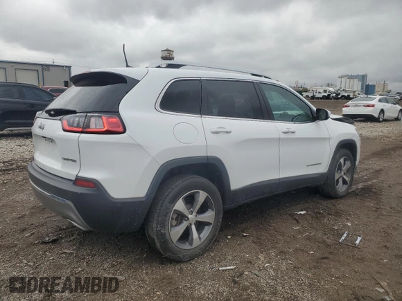 2021 Jeep Cherokee Limited with VIN 1C4PJMDX0MD172828, listed as a Copart auction lot 57807535 with 32,754 mi miles and Salvage title. Bid and sale history available at DreamBid. Image 3.