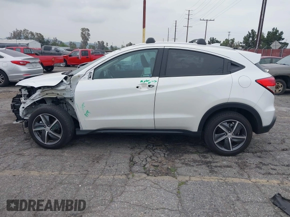 2022 Honda HR-V EX with VIN 3CZRU6H58NM722684, listed as a IAAI auction lot 41893049 with 18,346 mi miles. Bid and sale history available at carsss.com. Image 15.