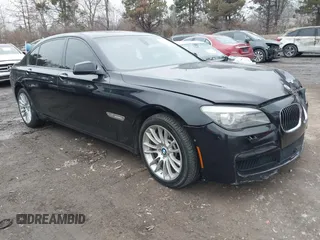 2011 BMW 7 Series 750Li xDrive with VIN WBAKC8C56BC434072, listed as a IAAI auction lot 41460729 with 127,594 mi miles. Bid and sale history available at carsss.com. Image 1.