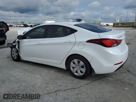 2016 Hyundai Elantra SE z VIN 5NPDH4AE9GH768066, wystawiony jako Copart lot #58406555 z przebiegiem 67 618 mil mil oraz Czysty tytuł • Clean title. Historia ofert i sprzedaży dostępna na DreamBid. Obrazek 2.