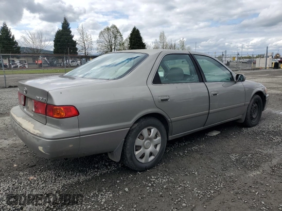 2001 Toyota Camry CE with VIN JT2BG22K810542441, listed as a Copart auction lot 52969515 with 251,008 mi miles and Salvage Title. Bid and sale history available at DreamBid. Image 3.