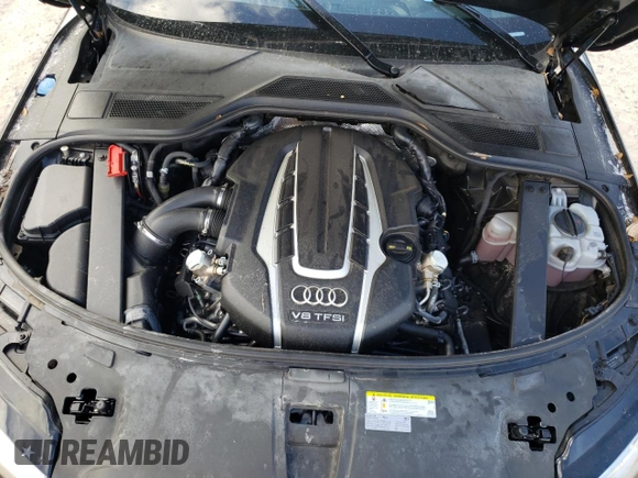 2016 Audi A8 L 4.0T Sport with VIN WAU43AFD3GN012923, listed as a Copart auction lot 73294802 with 24,522 mi miles. Bid and sale history available at carsss.com. Image 11.