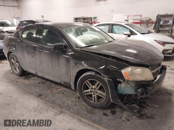 2010 Dodge Avenger R/T with VIN 1B3CC5FB0AN129498, listed as a IAAI auction lot 41626357 with 182,104 mi miles. Bid and sale history available at carsss.com. Image 1.