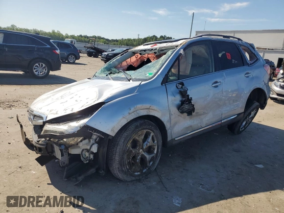 2016 Subaru Forester Touring с VIN JF2SJAXCXGH536902, выставлен на аукционе Copart как лот 61580185 с пробегом 73 740 миль миль и Списание • Salvage title. История ставок и продаж доступна на DreamBid. Изображение 1.