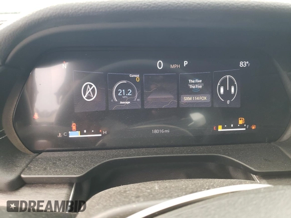 2023 Jeep Grand Cherokee Limited with VIN 1C4RJHBG2P8910144, listed as a Copart auction lot 57204435 with 18,016 mi miles and Salvage title. Bid and sale history available at DreamBid. Image 9.
