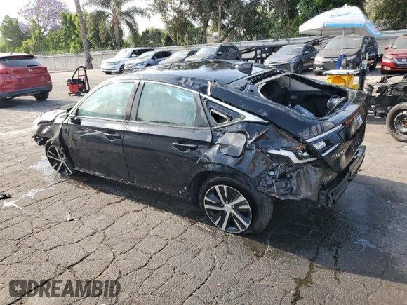 2022 Honda Civic LX z VIN 19XFL2H54NE008131, wystawiony jako Copart lot #58612065 z przebiegiem 53 348 mil mil oraz Czysty tytuł • Clean title. Historia ofert i sprzedaży dostępna na DreamBid. Obrazek 2.