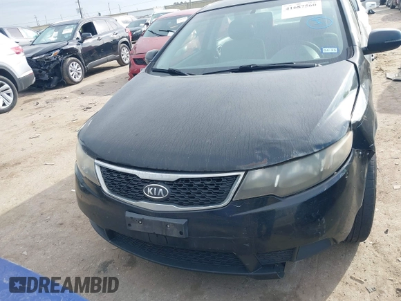 2012 Kia Forte EX with VIN KNAFU4A23C5491562, listed as a IAAI auction lot 41687560 with 250,638 mi miles. Bid and sale history available at carsss.com. Image 11.