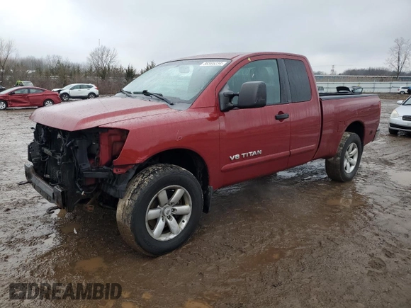 2008 Nissan Titan XE z VIN 1N6BA06C88N331556, wystawiony jako Copart lot #86565234 z przebiegiem 96 507 mil mil oraz Szkody całkowita. Historia ofert i sprzedaży dostępna na DreamBid. Obrazek 1.