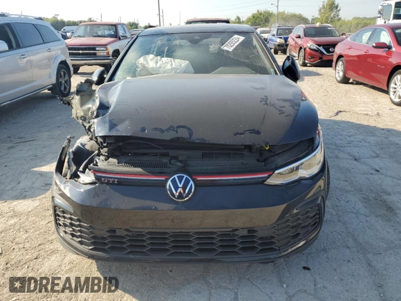 2022 Volkswagen Golf GTI SE with VIN WVWN87CD7NW199767, listed as a Copart auction lot 70205224 with 51,550 mi miles and Salvage Title. Bid and sale history available at carsss.com. Image 5.