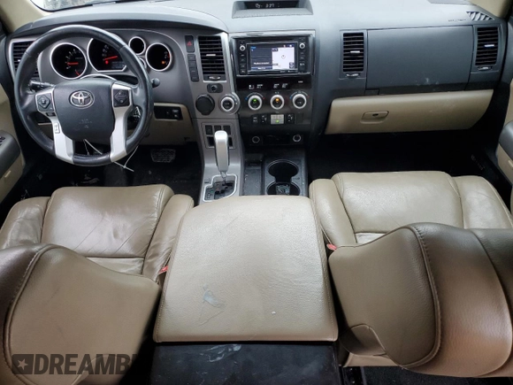 2014 Toyota Sequoia Limited with VIN 5TDKY5G17ES055546, listed as a Copart auction lot 44508015 with 263,503 mi miles and Clean Title. Bid and sale history available at carsss.com. Image 8.