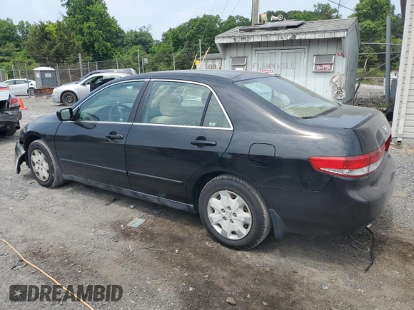 2004 Honda Accord LX z VIN 1HGCM56344A178009, wystawiony jako Copart lot #59674865 z przebiegiem 127 539 mil mil oraz Szkoda całkowita • Salvage title. Historia ofert i sprzedaży dostępna na DreamBid. Obrazek 2.