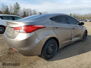 2012 Hyundai Elantra GLS with VIN 5NPDH4AE0CH138852, listed as a Copart auction lot 52498735 with 177,009 mi miles and Clean Title. Bid and sale history available at carsss.com. Image 3.