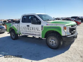 2021 Ford Super Duty F-250 SRW XL with VIN 1FT7X2B63MED50805, listed as a Copart auction lot 45662635 with 88,970 mi miles and Salvage Title. Bid and sale history available at carsss.com. Image 4.