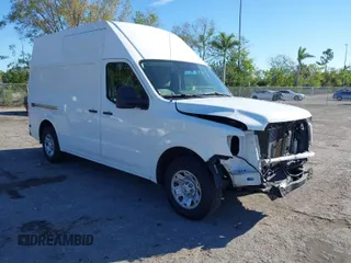 2019 Nissan NV Cargo SV z VIN 1N6BF0LY3KN811206, wystawiony jako IAAI lot #41734787 z przebiegiem 154 632 mil mil oraz . Historia ofert i sprzedaży dostępna na DreamBid. Obrazek 1.