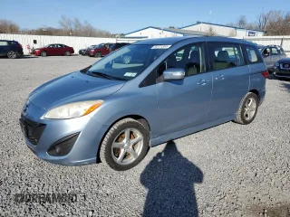 2013 Mazda 5 Touring with VIN JM1CW2CL7D0150111, listed as a Copart auction lot 54171365 with 186,575 mi miles and Salvage Title. Bid and sale history available at carsss.com. Image 1.