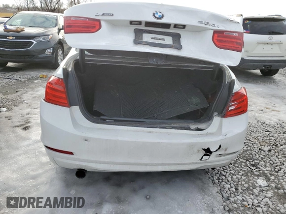 2015 BMW 3 Series 320i xDrive with VIN WBA3C3G51FNS73447, listed as a Copart auction lot 88642605 with 77,764 mi miles and Salvage Title. Bid and sale history available at carsss.com. Image 6.