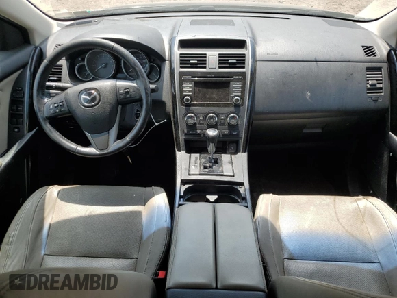 2015 Mazda CX-9 Touring with VIN JM3TB3CV3F0455294, listed as a Copart auction lot 62056495 with Not provided miles and Salvage title. Bid and sale history available at DreamBid. Image 8.