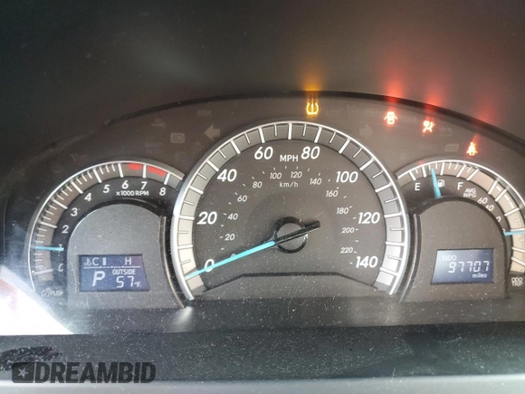 2014 Toyota Camry L with VIN 4T1BF1FK0EU867285, listed as a Copart auction lot 45151284 with 97,707 mi miles and Salvage Title. Bid and sale history available at DreamBid. Image 9.